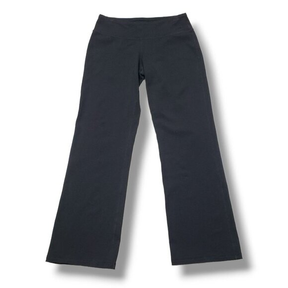 Prana Bootcut Leggings Womens Small Black Mid Rise Pull On - Picture 1 of 7